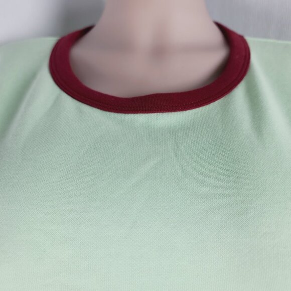 Columbia Women's Neon Mint Green Short Sleeve Crew Neck One-Piece Romper Size M - Picture 7 of 16